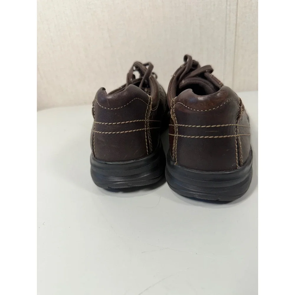 Clarks Mens Brown Leather Lace Up Oxford Shoes Size 12 M‎ 26103260